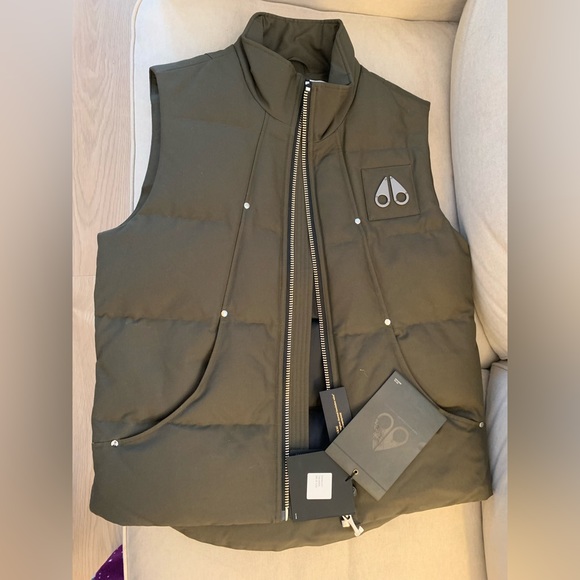 MOOSEKNUCKLES DARK GREEN VEST SIZE M - Picture 1 of 7